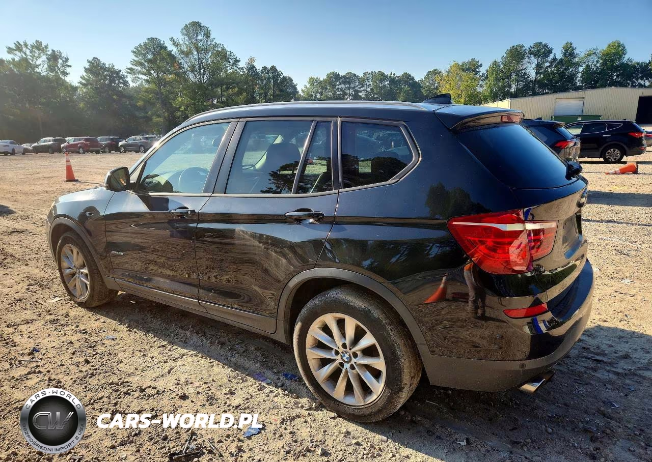 2015 BMW X3 xDrive28I VIN:5UXWX9C57F0D49944 - 2