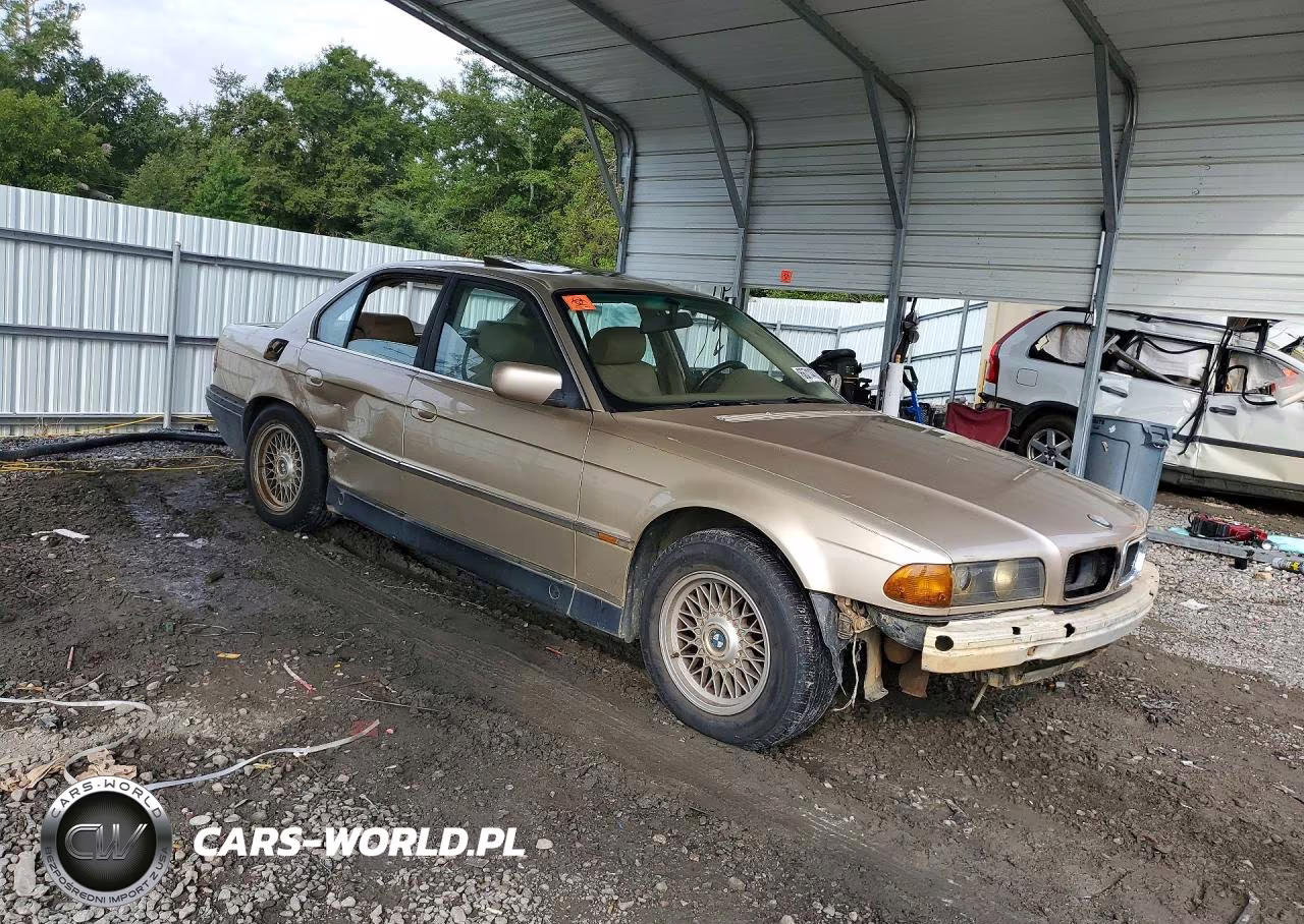 1998 BMW 740 I Automatic VIN:WBAGF8327WDL53102 - 4