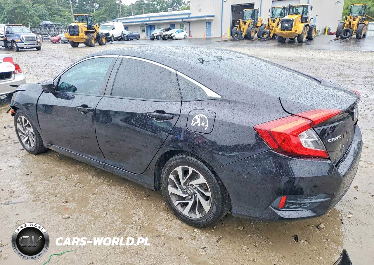 2016 Honda Civic Ex VIN:19XFC2F71GE079827 - 2