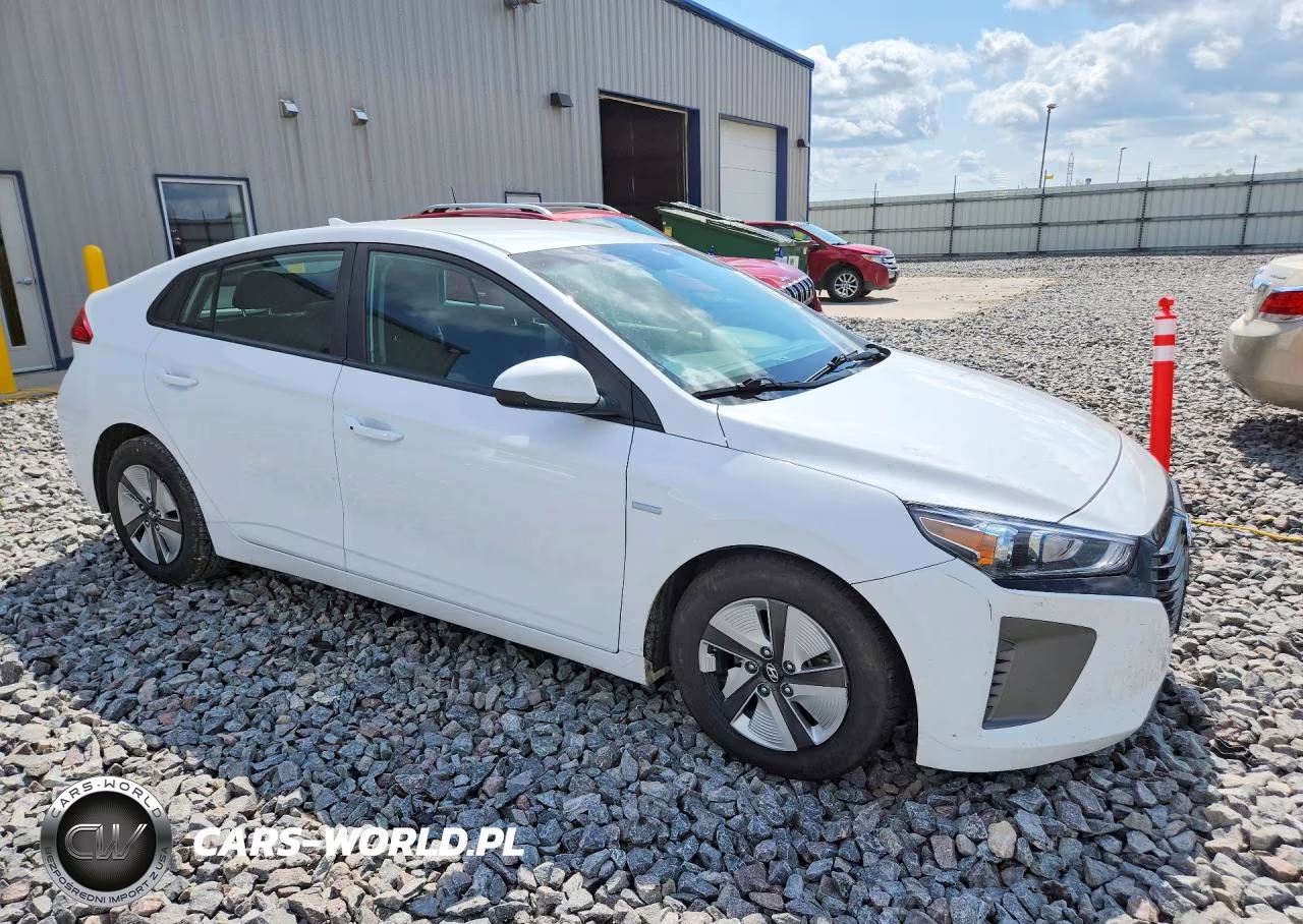 2018 Hyundai Ioniq Blue VIN:KMHC65LC2JU091373 - 4