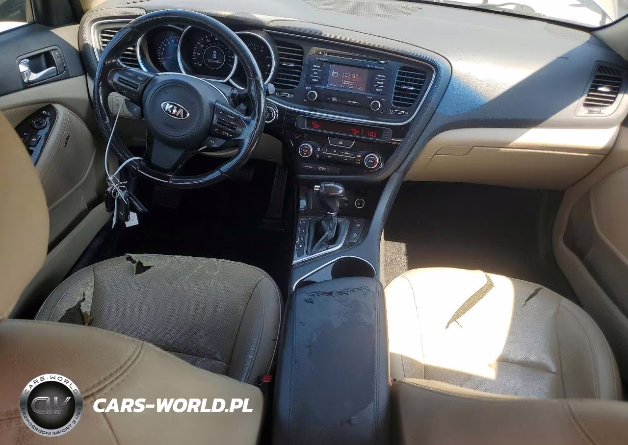 2015 Kia Optima Ex VIN:5XXGN4A76FG405614 - 8