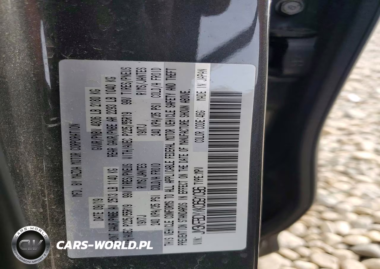 2019 Mazda Cx-5 Grand Touring Reserve VIN:JM3KFBDYXK0691096 - 13