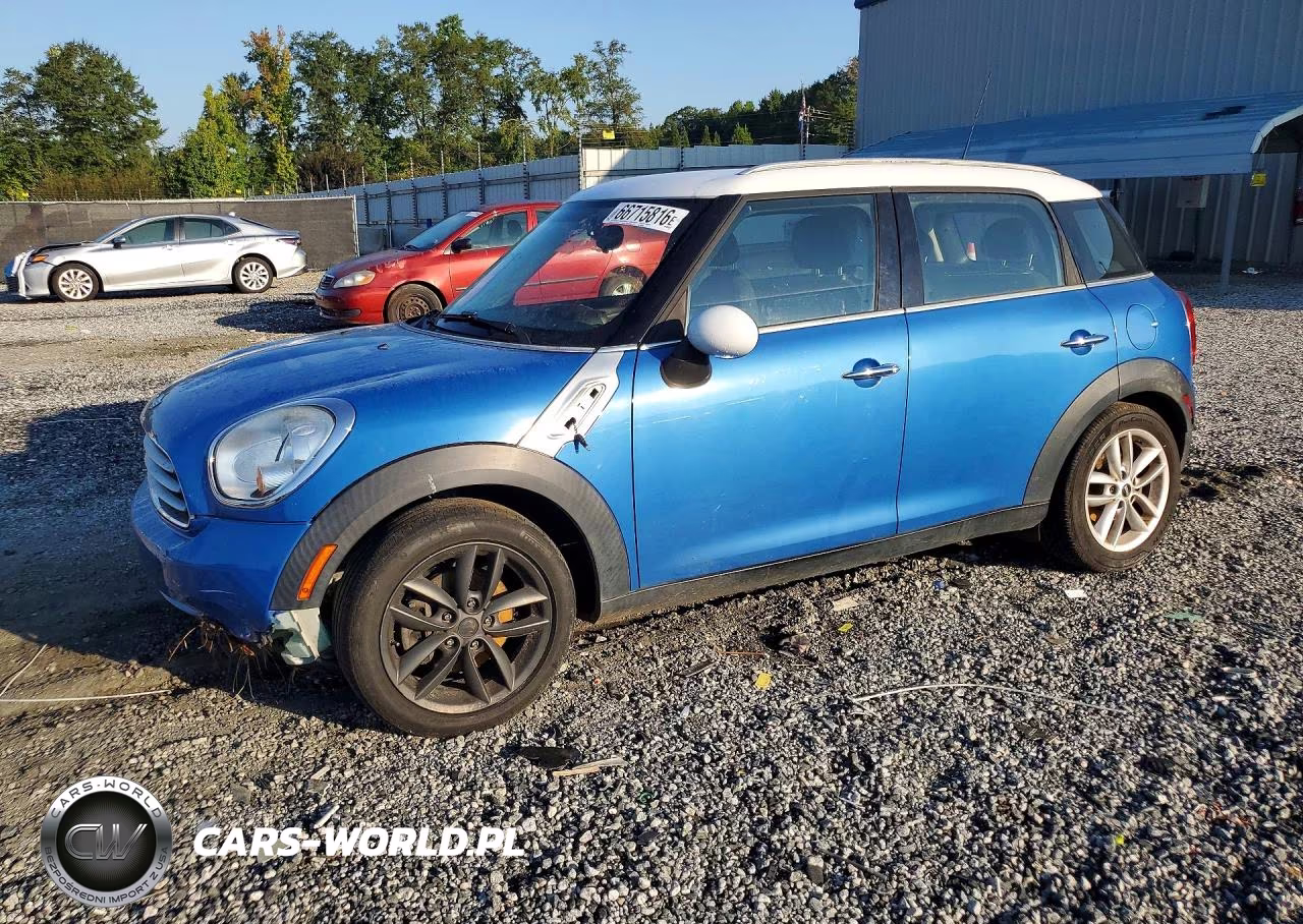 2012 Mini Cooper Countryman VIN:WMWZB3C54CWM06503 - 1