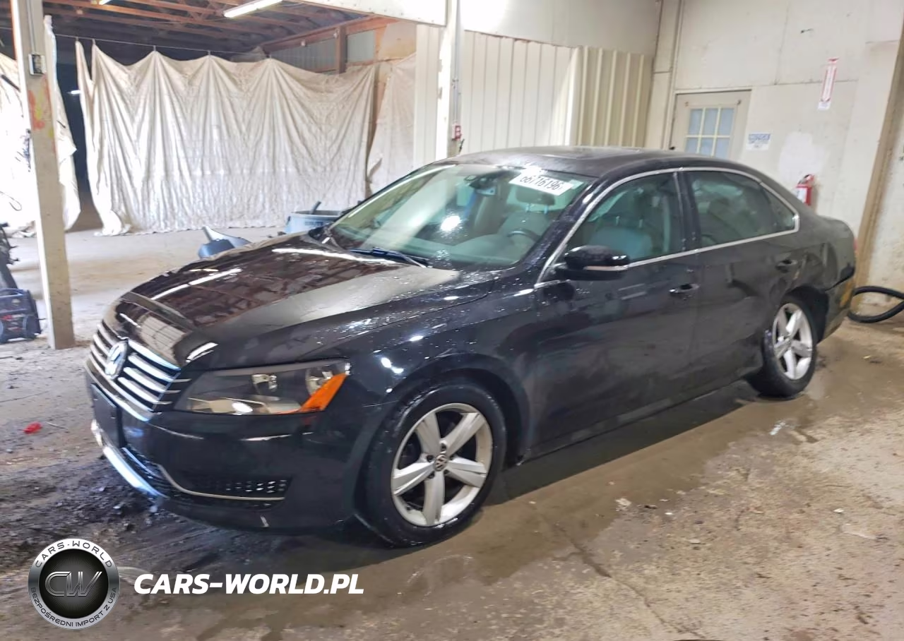 2013 Volkswagen Passat Se VIN:1VWBH7A39DC127673 - 1