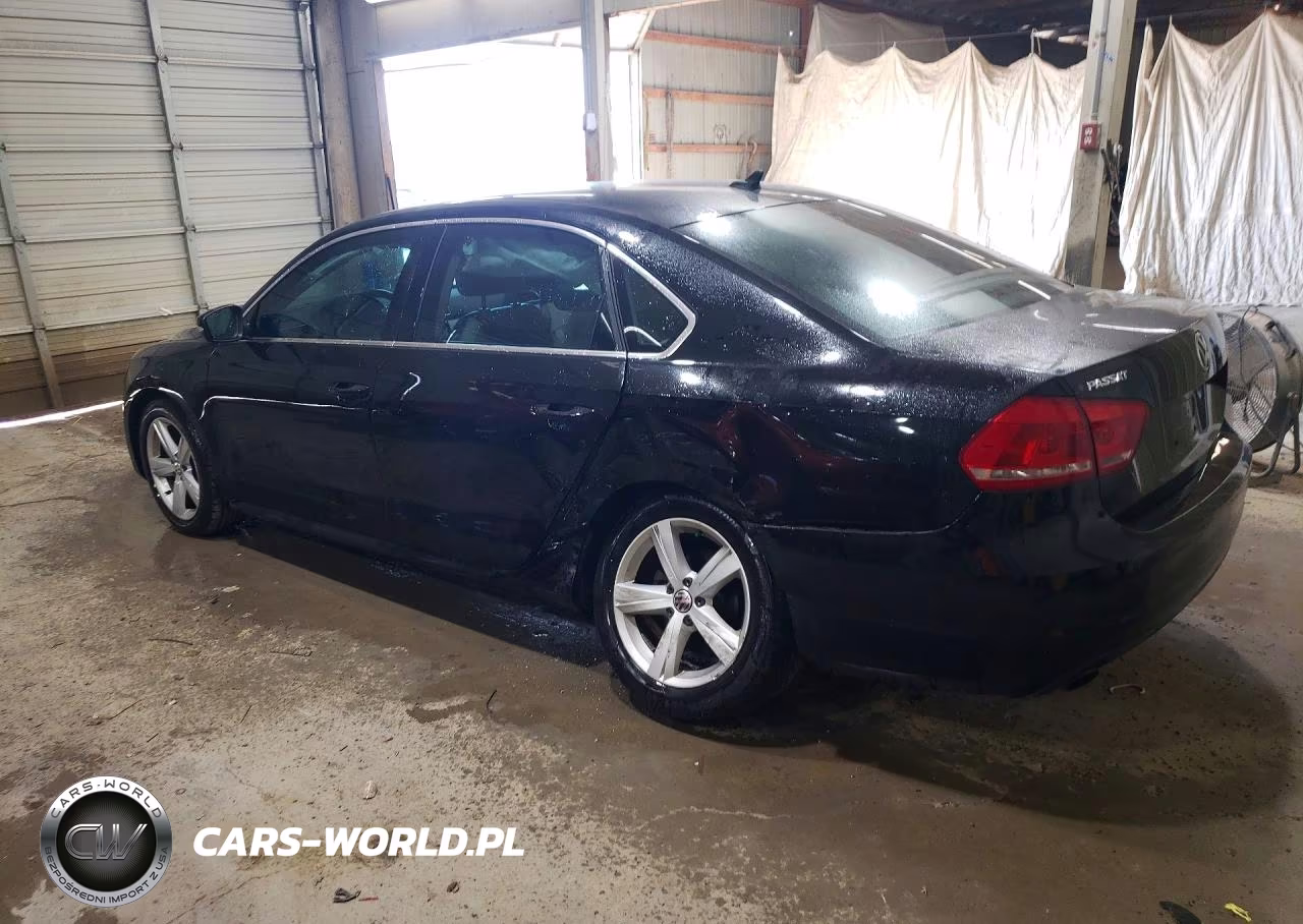 2013 Volkswagen Passat Se VIN:1VWBH7A39DC127673 - 2