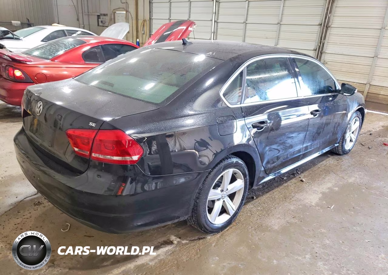 2013 Volkswagen Passat Se VIN:1VWBH7A39DC127673 - 3