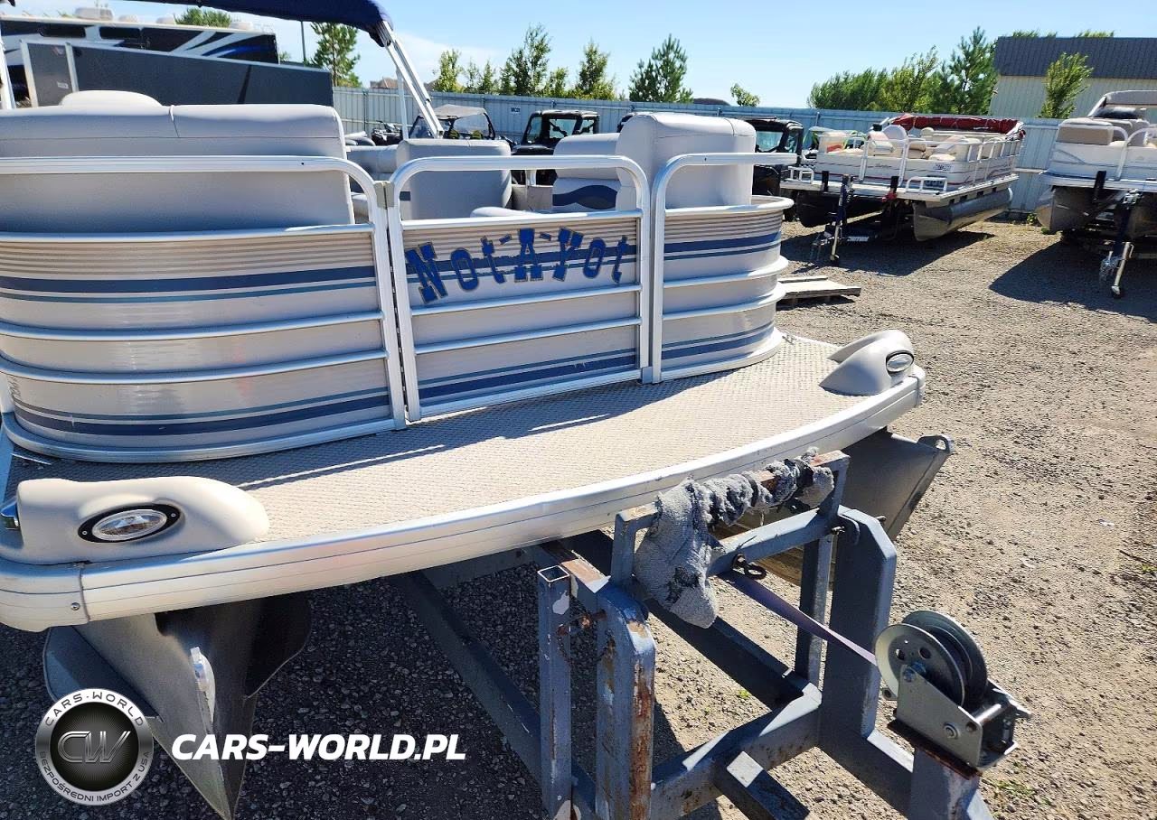 2002 Sanpan Pontoon Boat VIN:GDY2704PL102 - 10