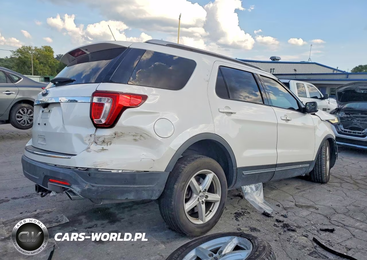 2018 Ford Explorer Xlt VIN:1FM5K7D86JGB25999 - 3