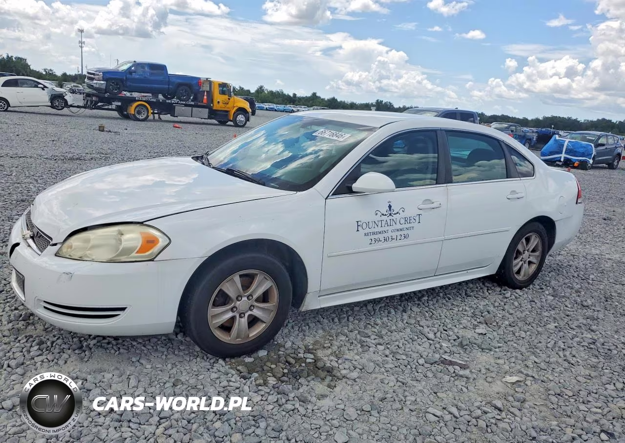 2012 Chevrolet Impala Ls VIN:2G1WF5E39C1147461 - 1
