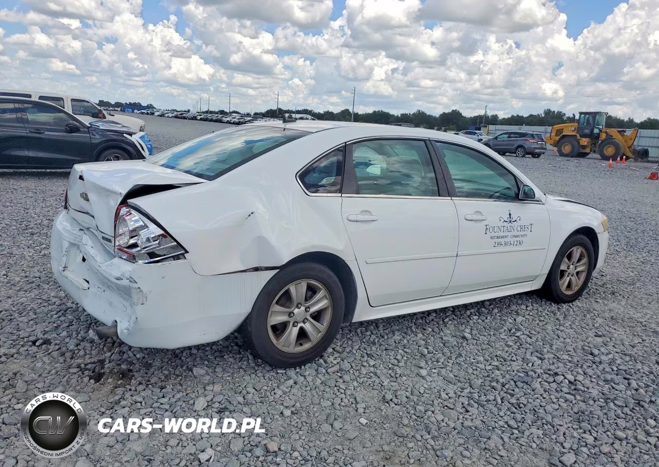 2012 Chevrolet Impala Ls VIN:2G1WF5E39C1147461 - 3