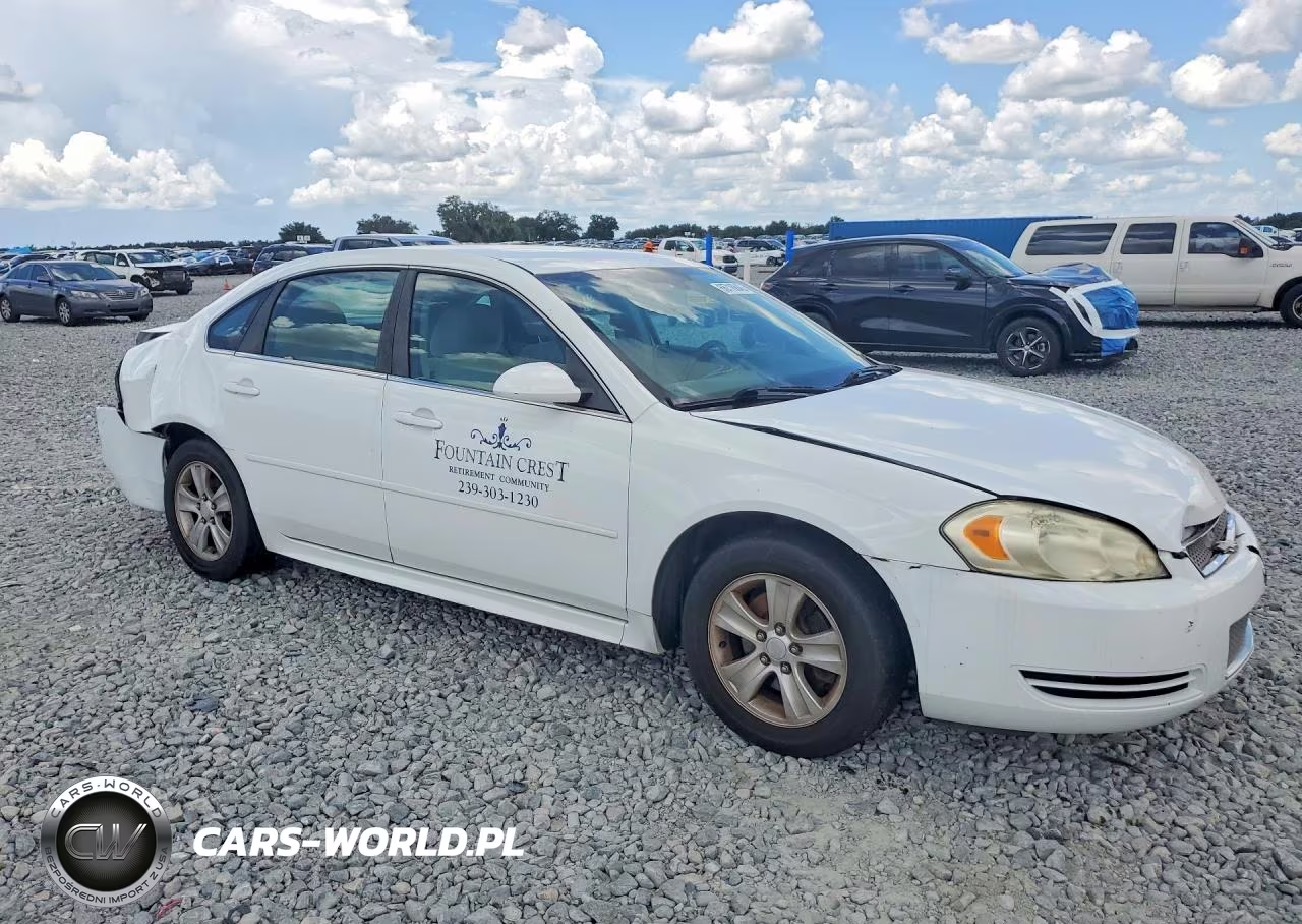 2012 Chevrolet Impala Ls VIN:2G1WF5E39C1147461 - 4