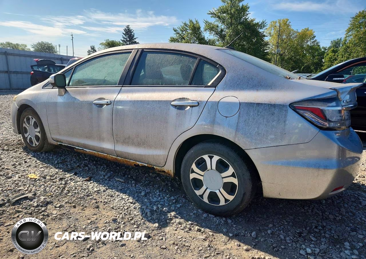 2013 Honda Civic Hybrid VIN:19XFB4F2XDE002789 - 2