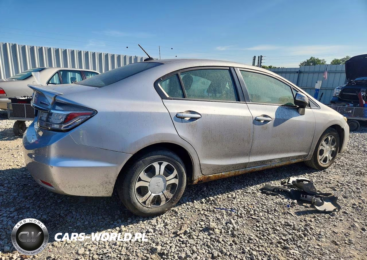 2013 Honda Civic Hybrid VIN:19XFB4F2XDE002789 - 3