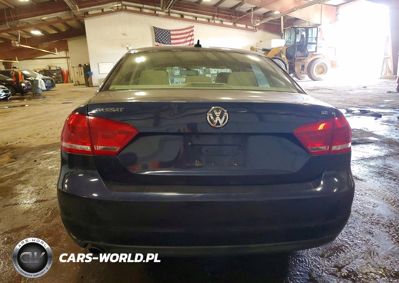 2013 Volkswagen Passat Se VIN:1VWBH7A37DC077582 - 6