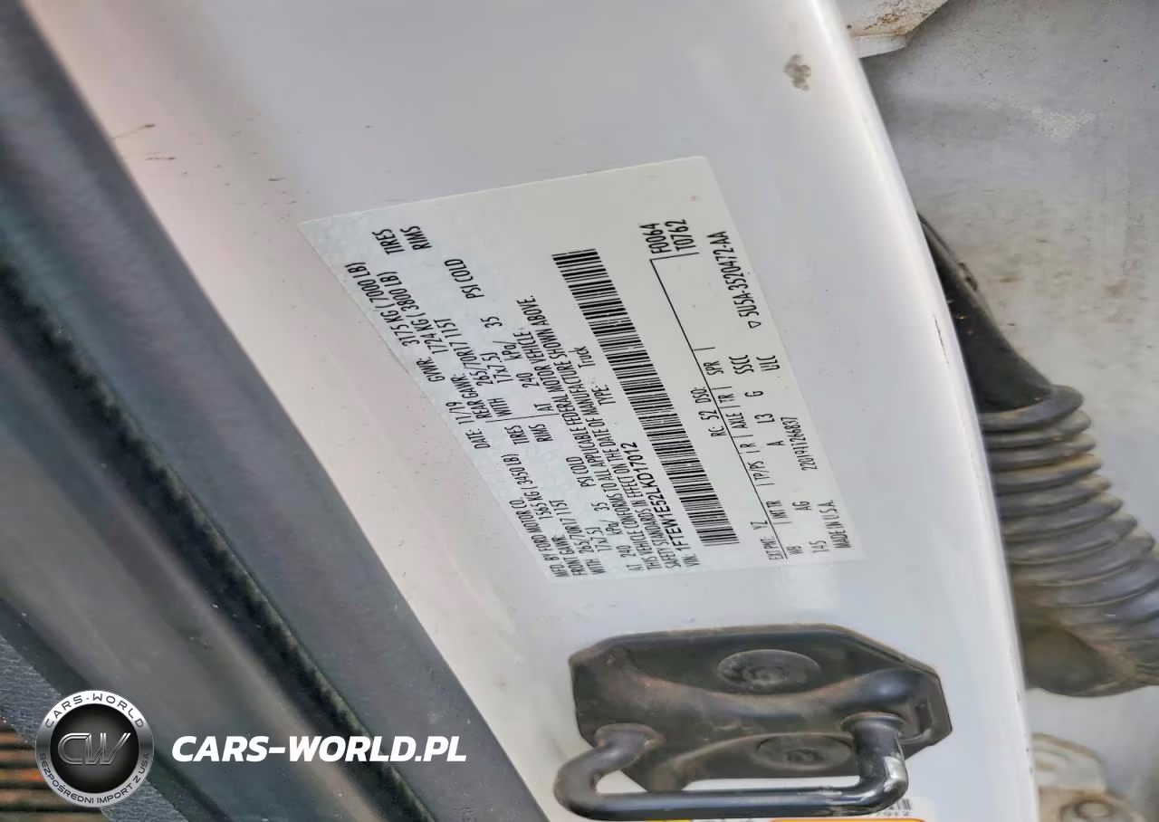 2020 Ford F150 Supercrew VIN:1FTEW1E52LKD17012 - 12