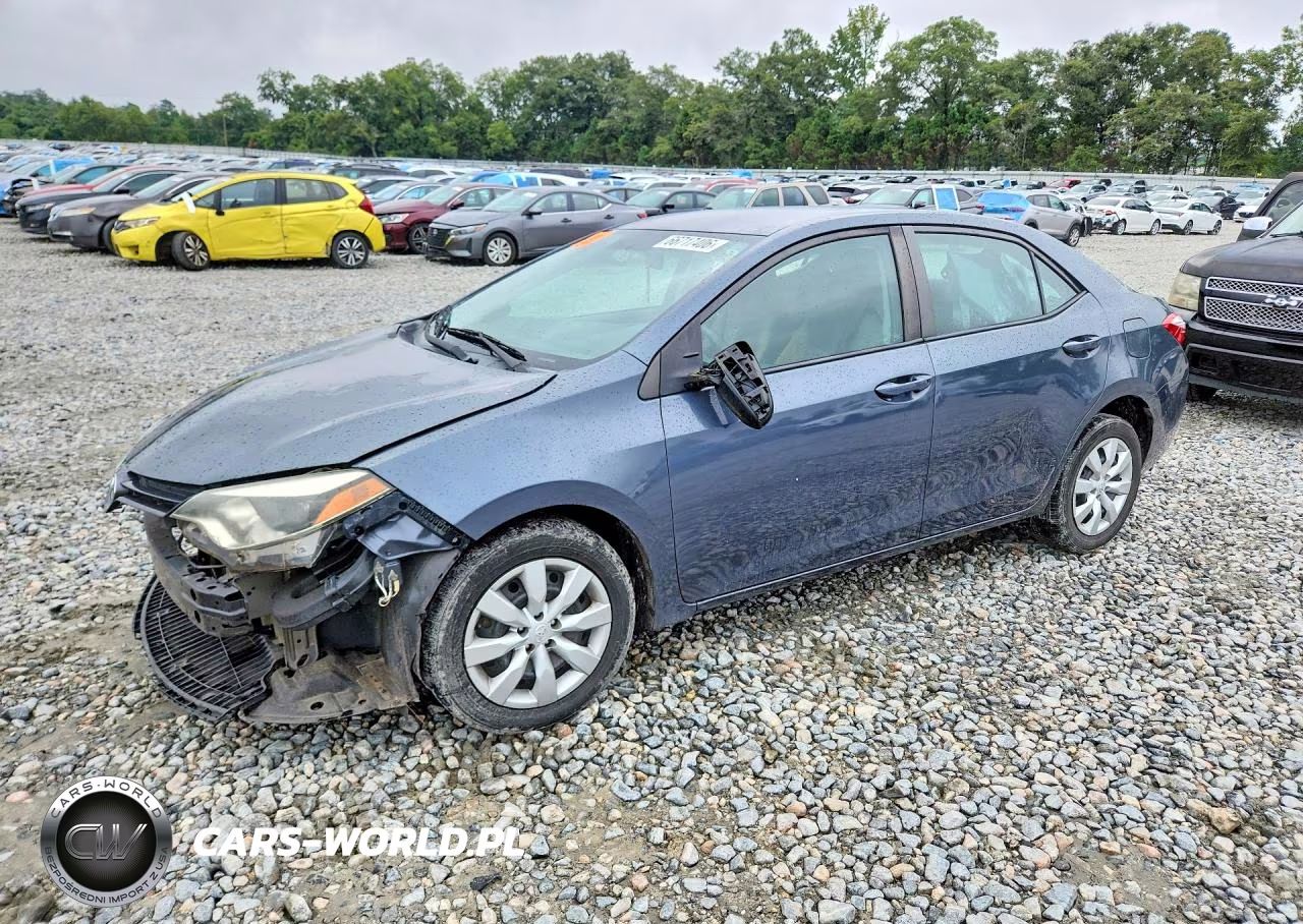 2016 Toyota Corolla Le VIN:5YFBURHE0GP491929 - 1
