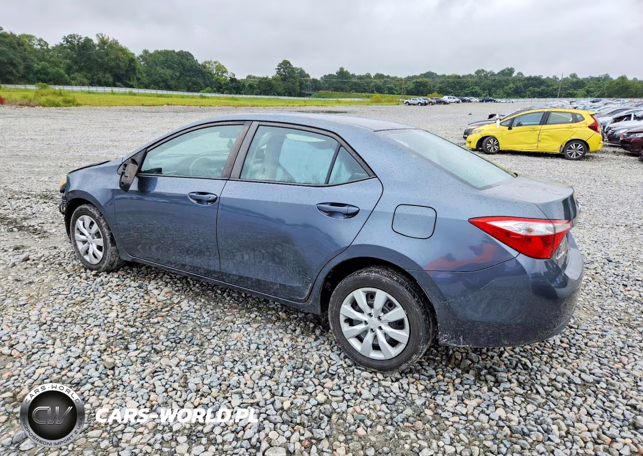 2016 Toyota Corolla Le VIN:5YFBURHE0GP491929 - 2