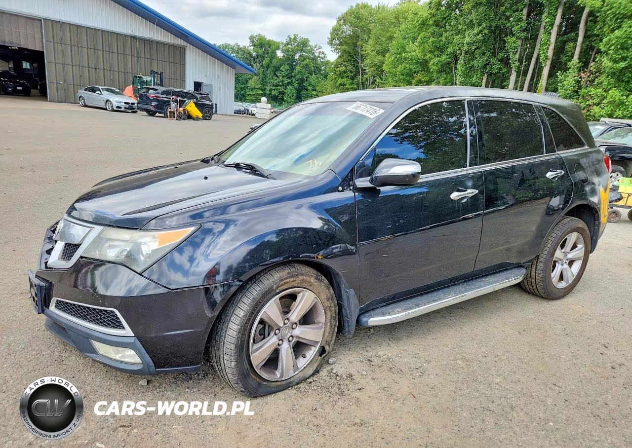 2013 Acura Mdx VIN:2HNYD2H23DH519743 - 1