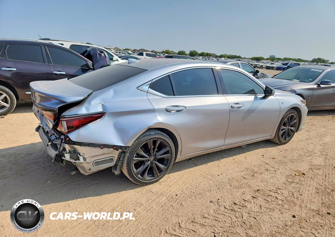 2022 Lexus Es 350 F Sport VIN:58AJZ1B13NU128047 - 3