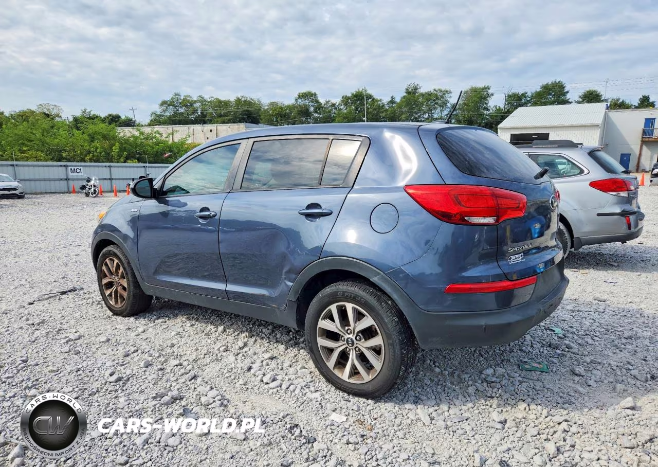 2014 Kia Sportage Lx VIN:KNDPBCAC8E7656982 - 2