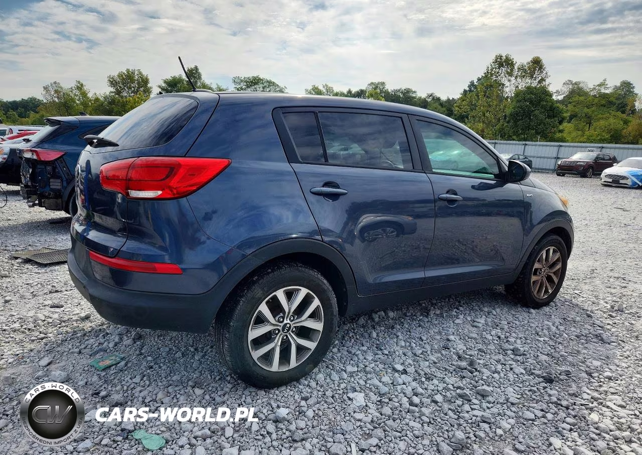 2014 Kia Sportage Lx VIN:KNDPBCAC8E7656982 - 3
