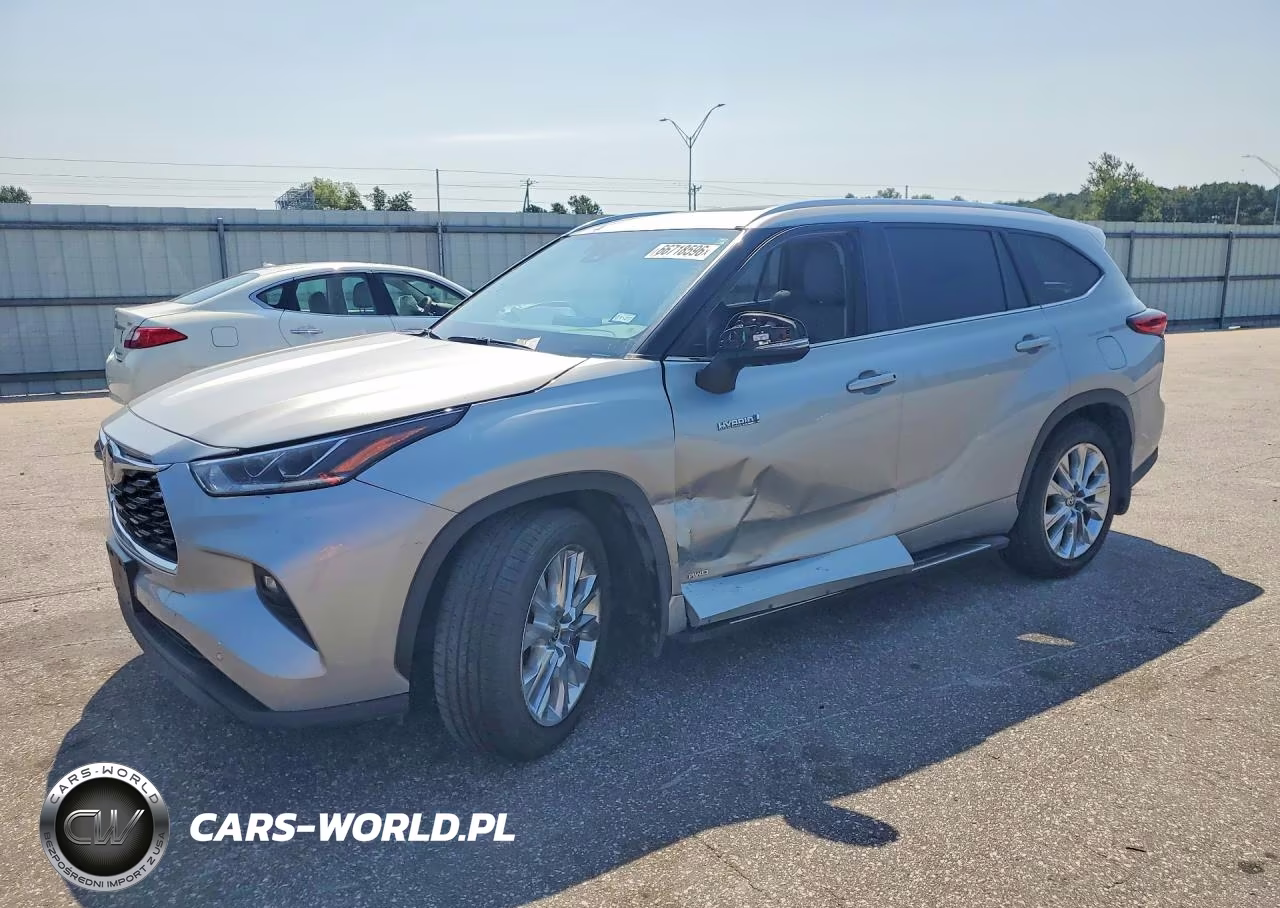 2021 Toyota Highlander Hybrid Limited VIN:5TDXBRCH7MS520049 - 1