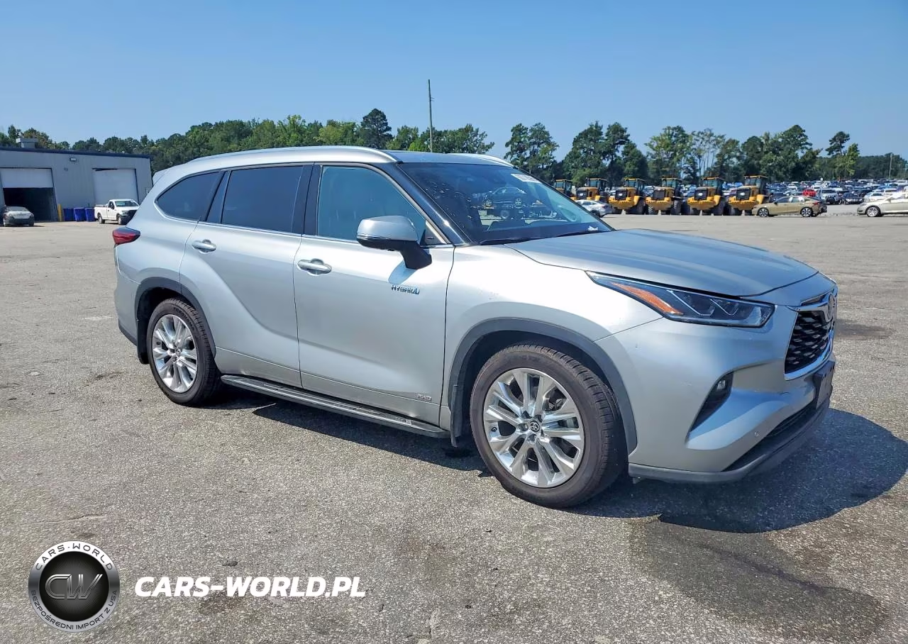2021 Toyota Highlander Hybrid Limited VIN:5TDXBRCH7MS520049 - 4