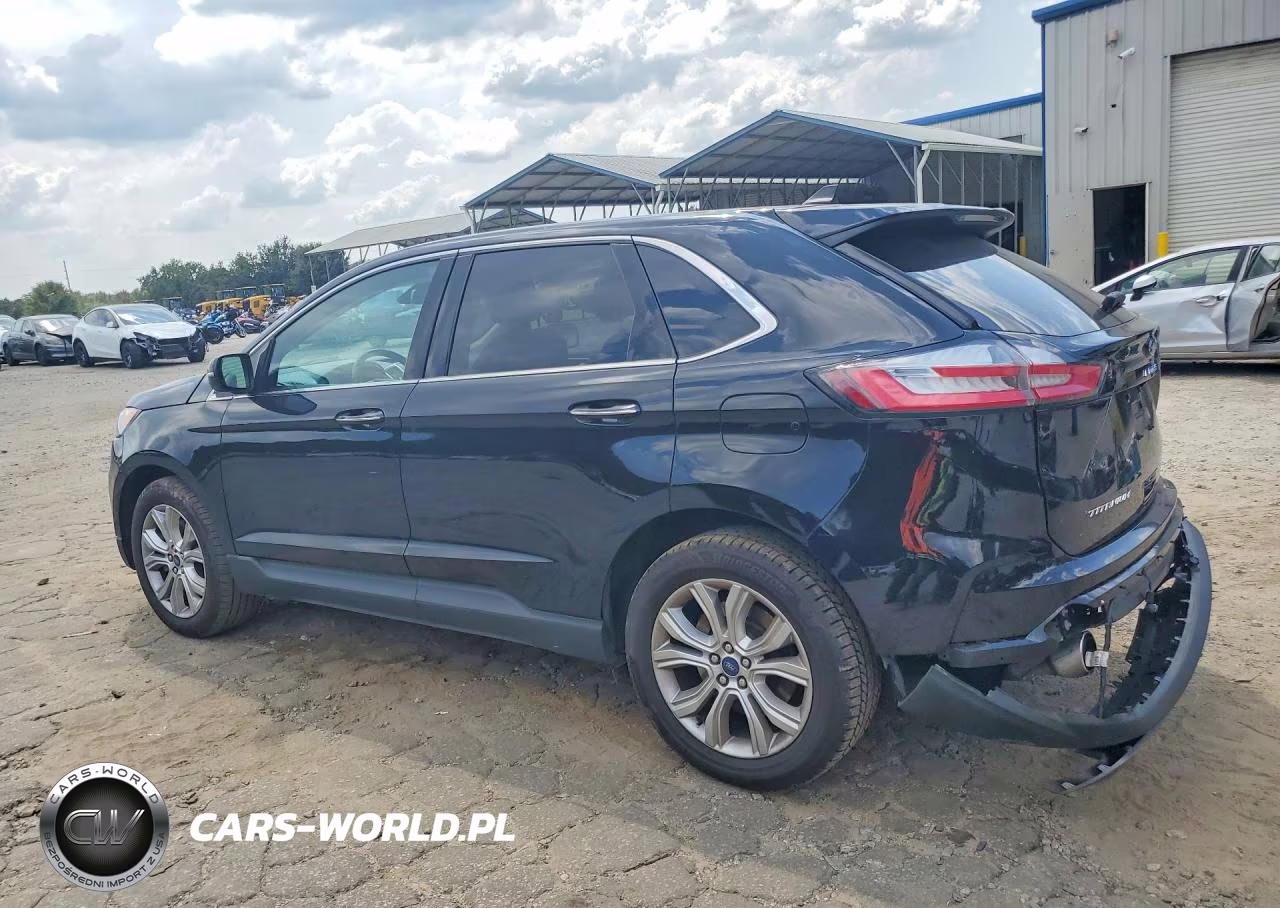 2022 Ford Edge Titanium VIN:2FMPK4K97NBA14801 - 2