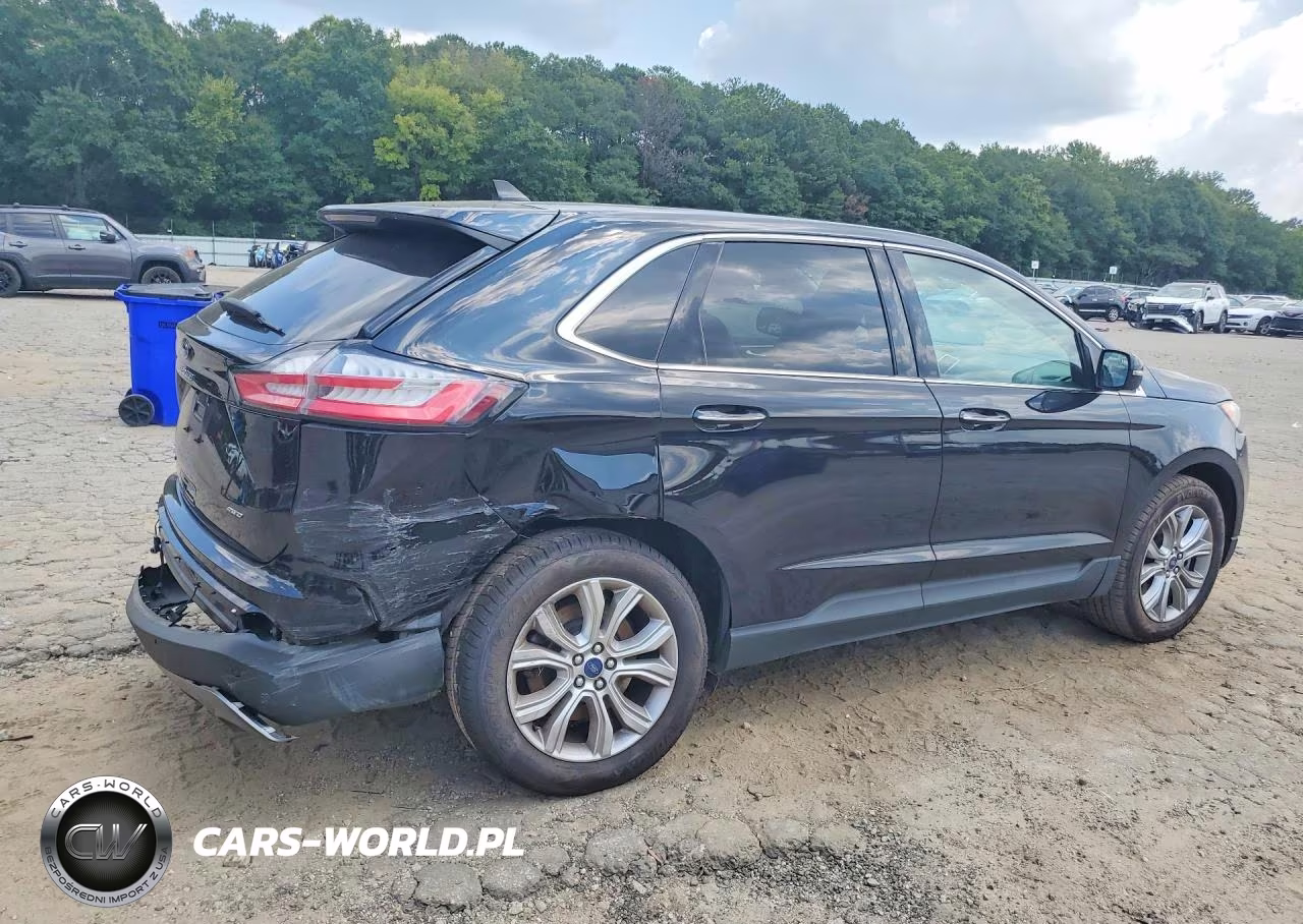 2022 Ford Edge Titanium VIN:2FMPK4K97NBA14801 - 3