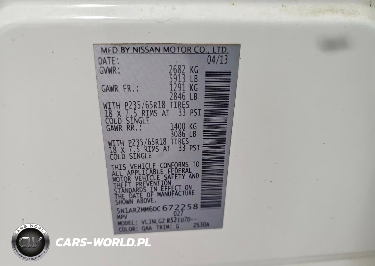 2013 Nissan Pathfinder S VIN:5N1AR2MM6DC672258 - 13