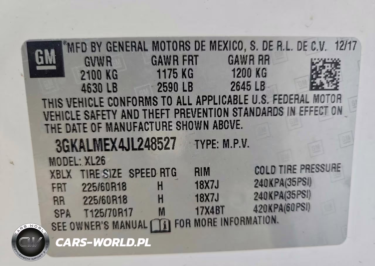 2018 GMC Terrain Sle VIN:3GKALMEX4JL248527 - 13