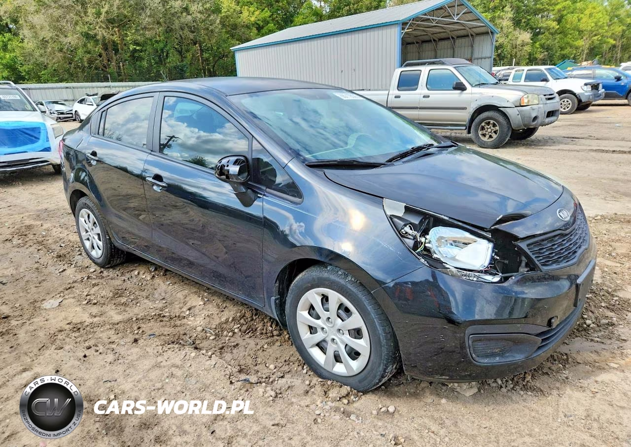 2012 Kia Rio Lx VIN:KNADM4A30C6046948 - 4