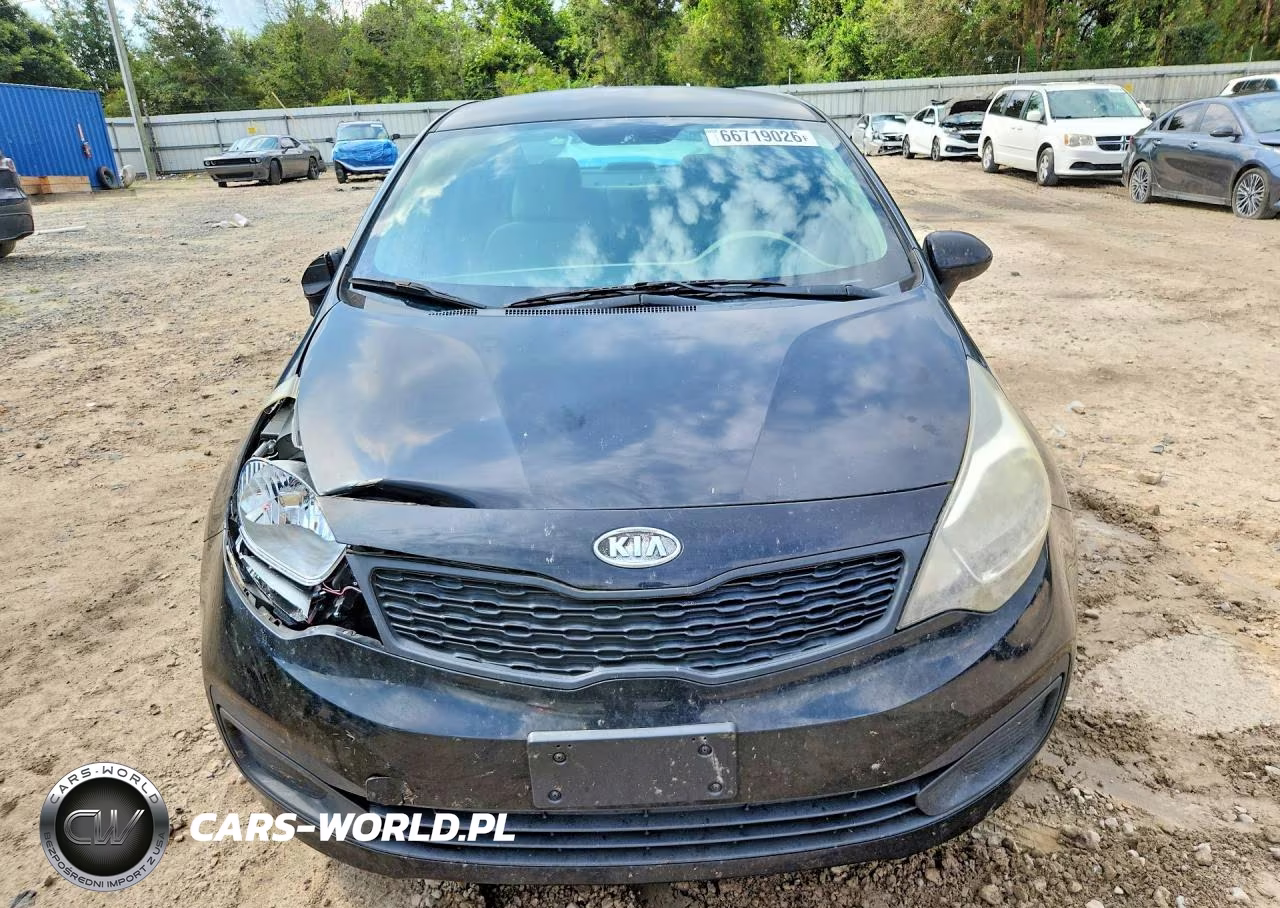 2012 Kia Rio Lx VIN:KNADM4A30C6046948 - 5