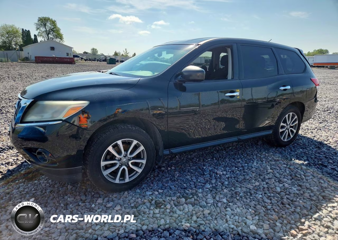 2014 Nissan Pathfinder S VIN:5N1AR2MM7EC708671 - 1