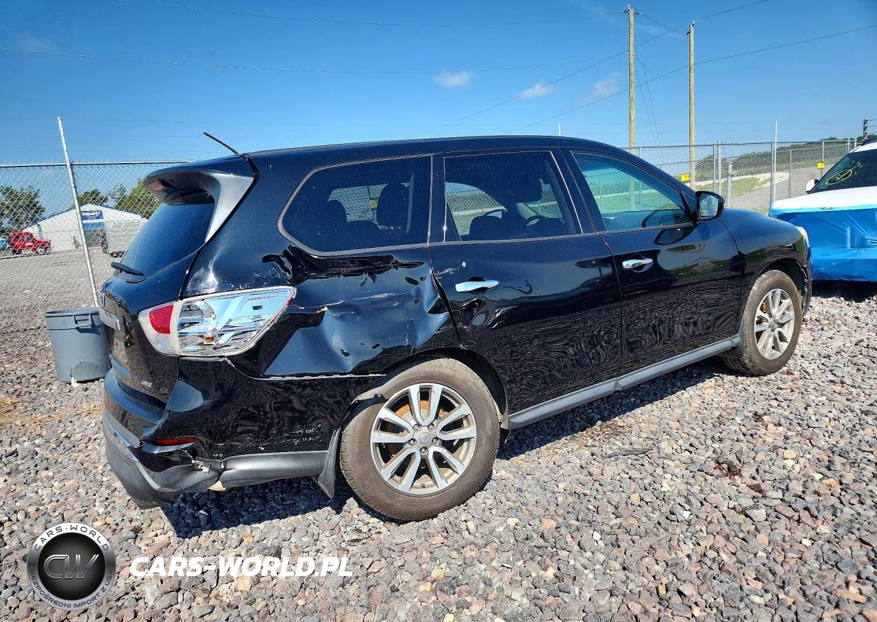 2014 Nissan Pathfinder S VIN:5N1AR2MM7EC708671 - 3