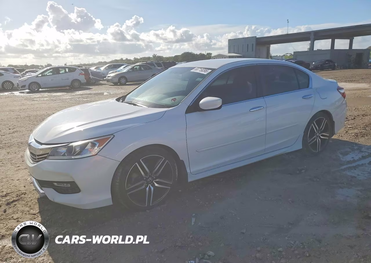 2016 Honda Accord Sport VIN:1HGCR2F5XGA167103 - 1