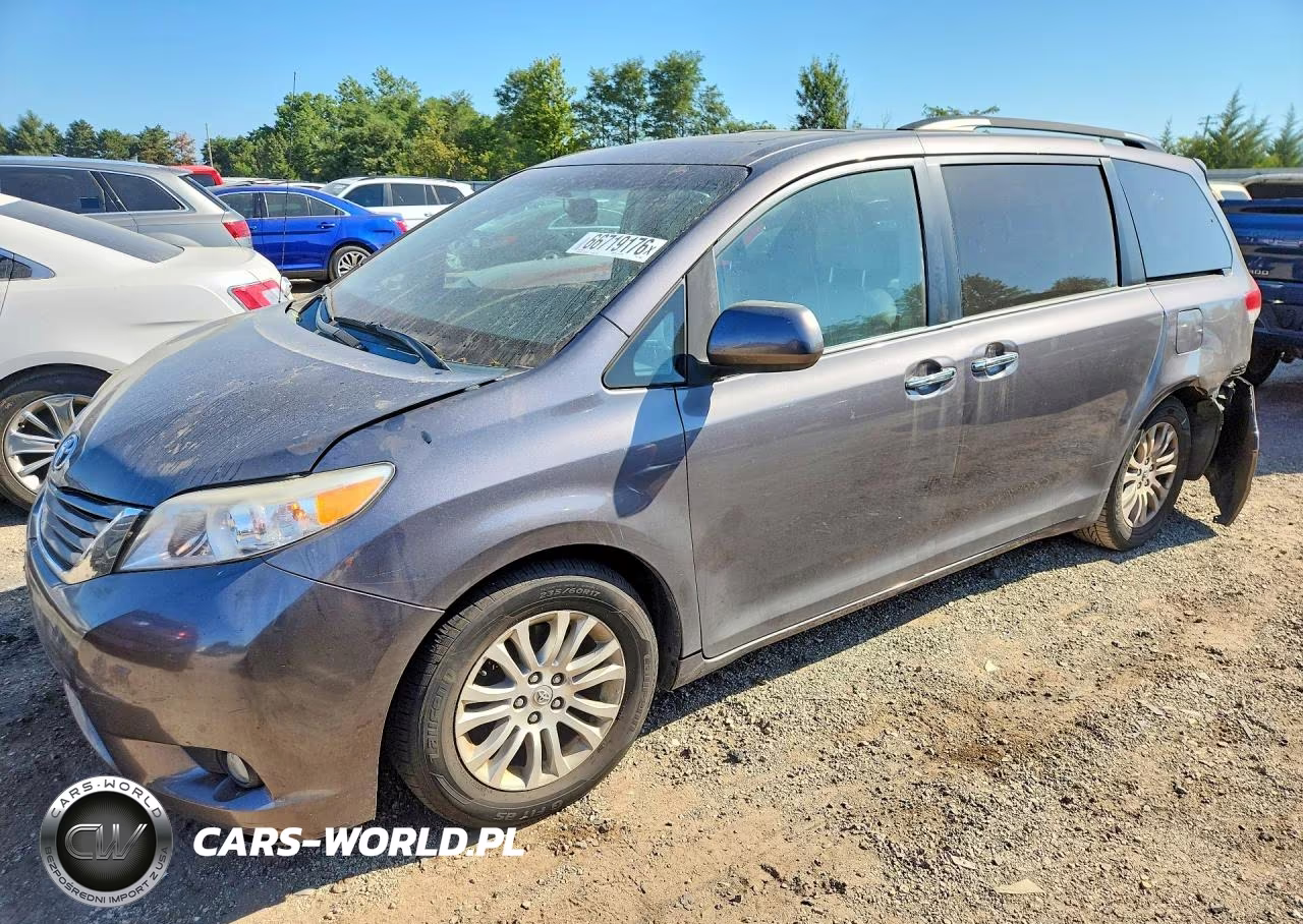 2013 Toyota Sienna Xle 8-Passenger VIN:5TDYK3DC5DS299393 - 1