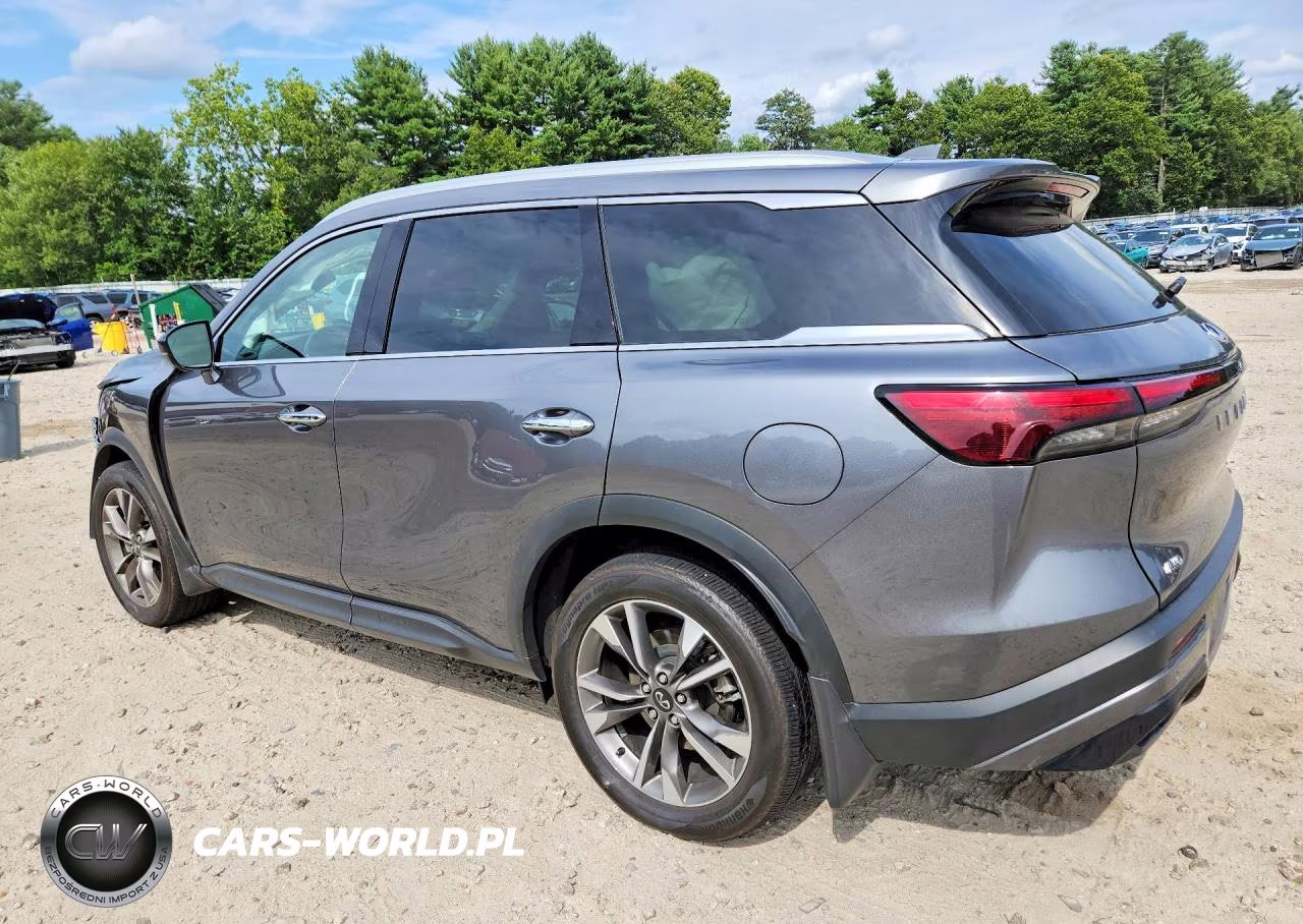 2025 Infiniti Qx60 Luxe VIN:5N1AL1FS1SC350521 - 2