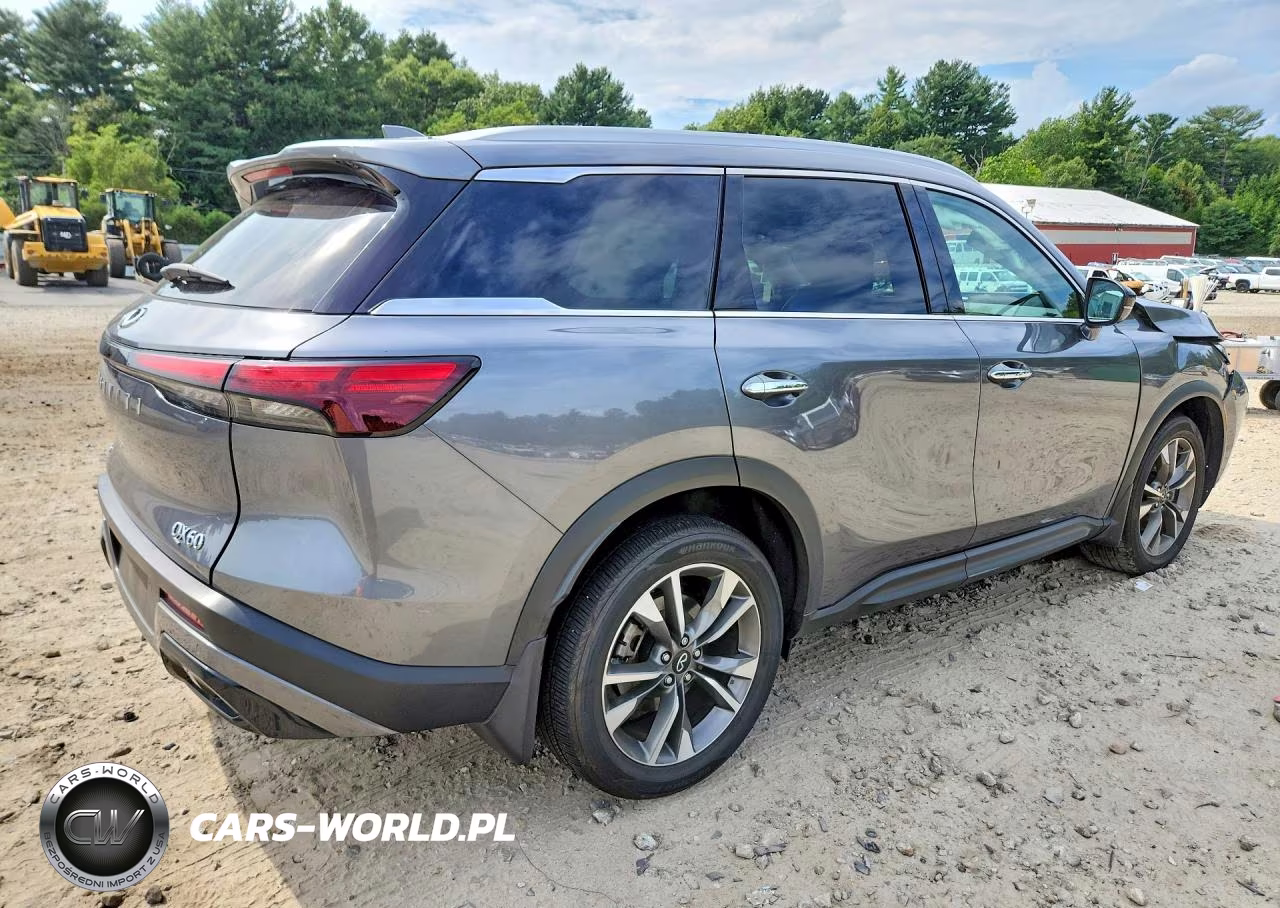 2025 Infiniti Qx60 Luxe VIN:5N1AL1FS1SC350521 - 3