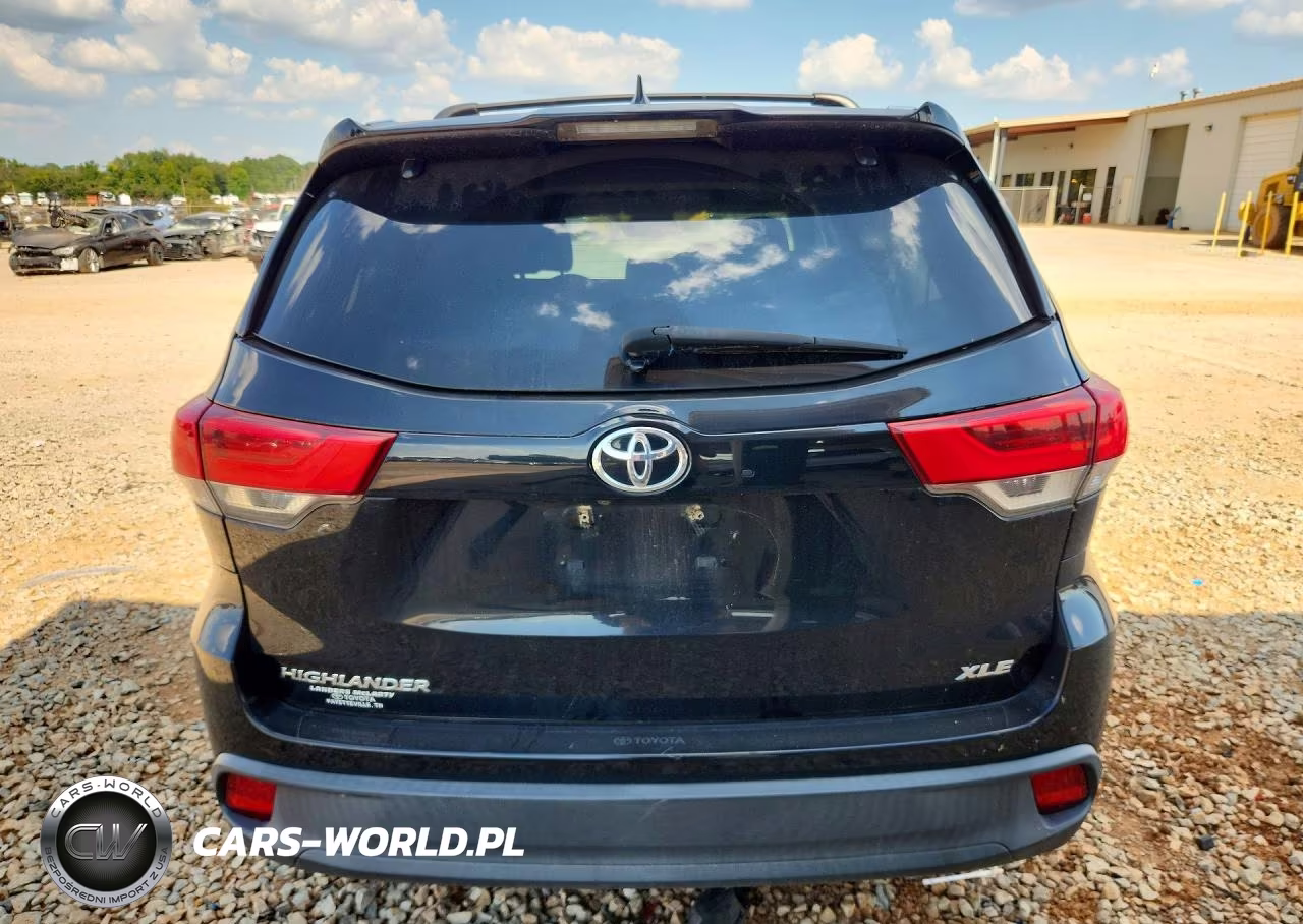 2019 Toyota Highlander Xle VIN:5TDKZRFH9KS318327 - 6