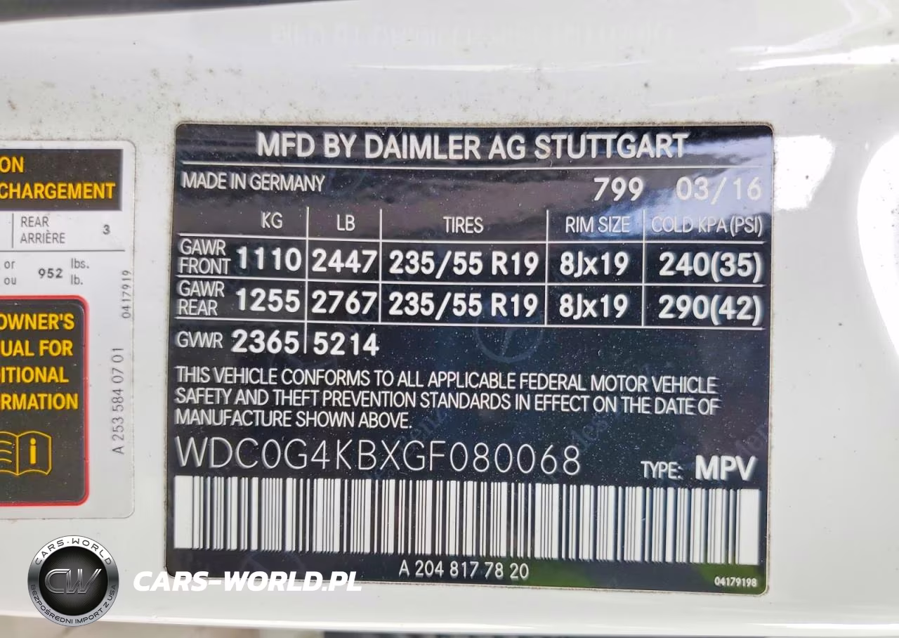2016 Mercedes-Benz Glc 300 4Matic VIN:WDC0G4KBXGF080068 - 14