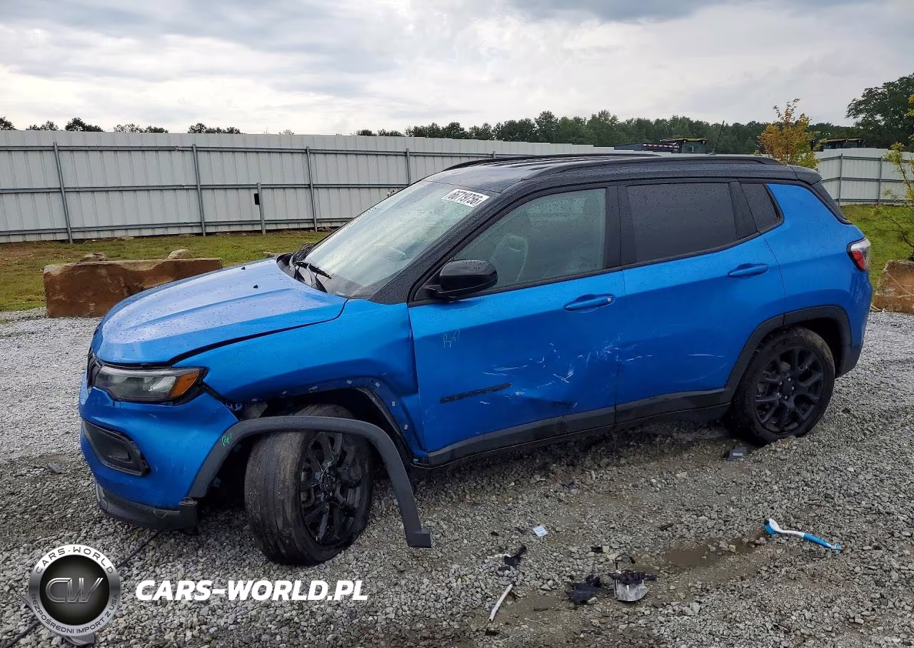 2022 Jeep Compass Latitude VIN:3C4NJCBBXNT198275 - 1