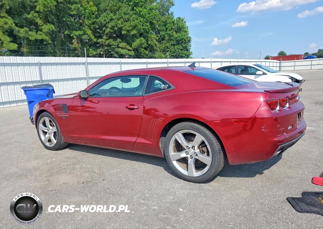 2011 Chevrolet Camaro Lt VIN:2G1FC1ED7B9117191 - 2