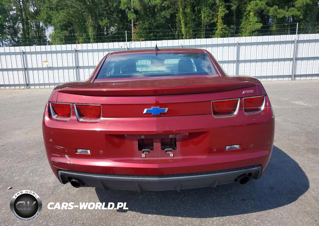 2011 Chevrolet Camaro Lt VIN:2G1FC1ED7B9117191 - 6