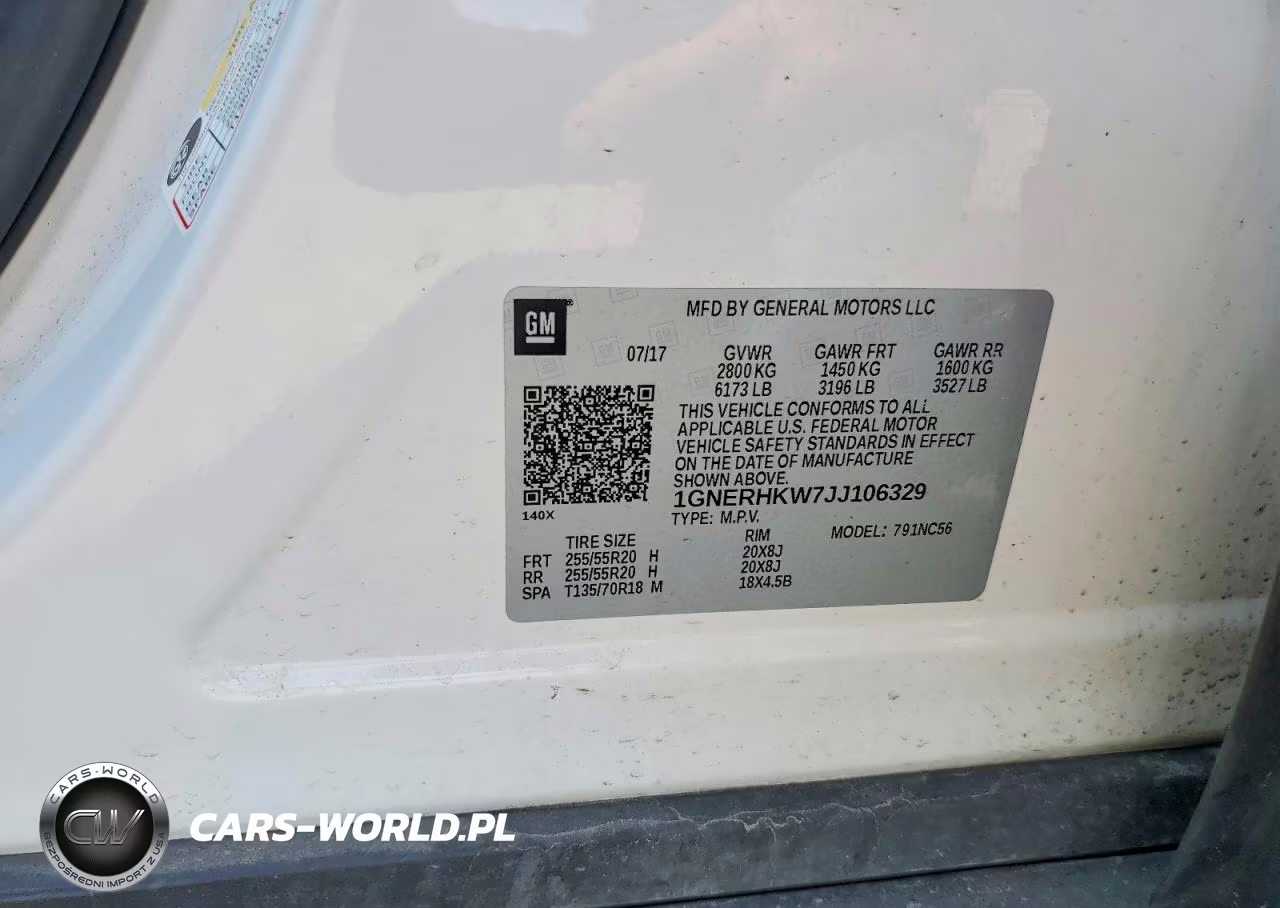 2018 Chevrolet Traverse Lt VIN:1GNERHKW7JJ106329 - 13