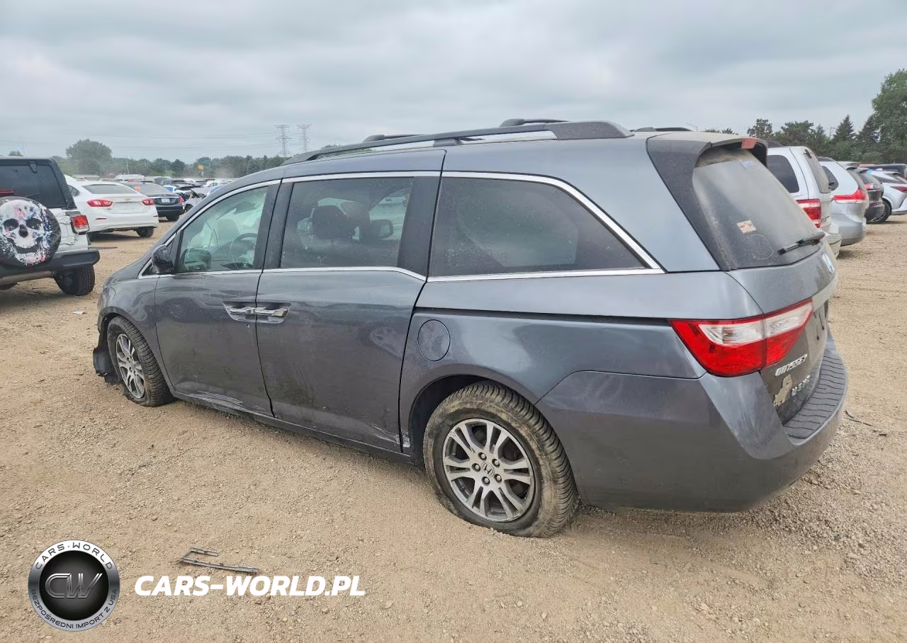 2012 Honda Odyssey Exl VIN:5FNRL5H64CB113542 - 2