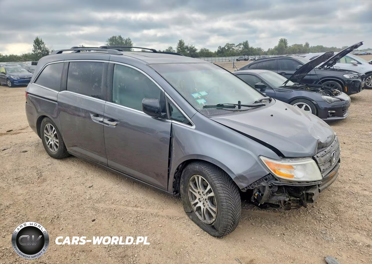 2012 Honda Odyssey Exl VIN:5FNRL5H64CB113542 - 4
