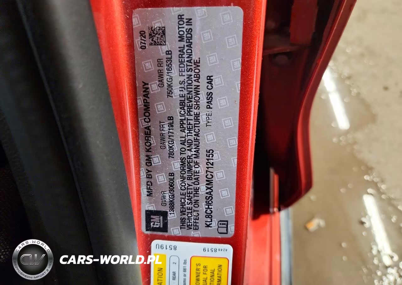 2021 Chevrolet Spark Activ VIN:KL8CH6SAXMC712155 - 13
