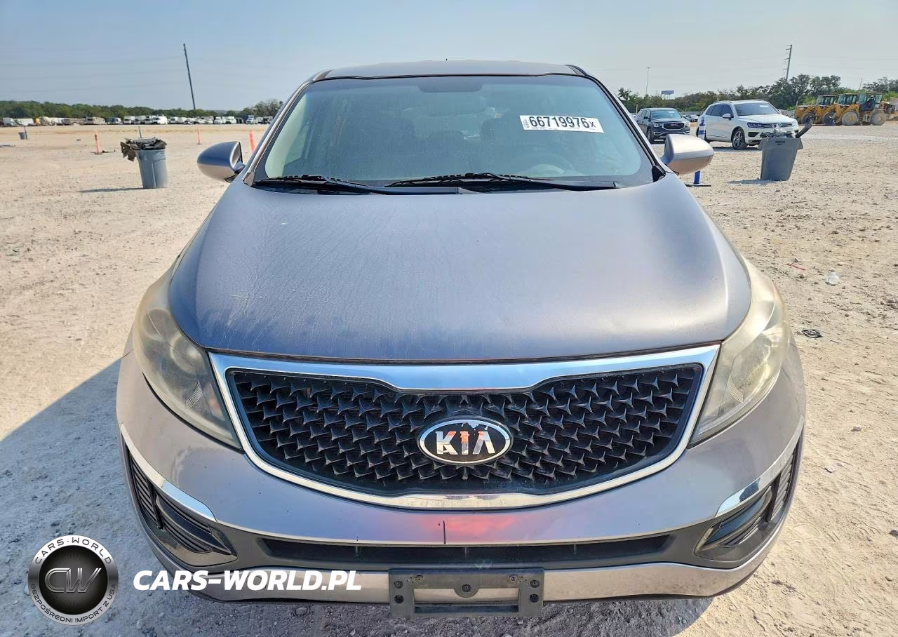 2014 Kia Sportage Lx VIN:KNDPB3ACXE7656787 - 5