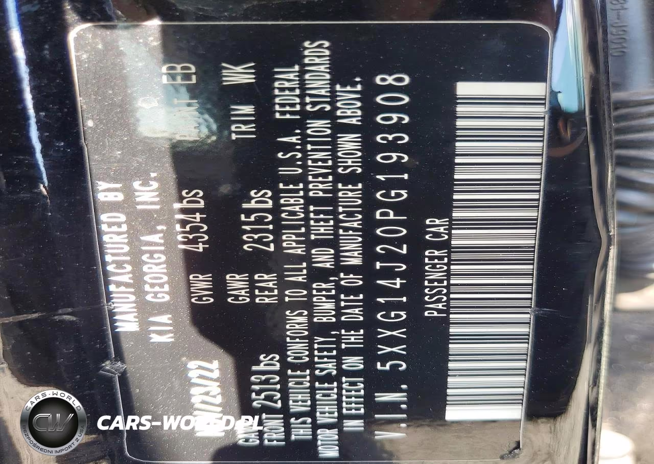 2023 Kia K5 Lxs VIN:5XXG14J20PG193908 - 12